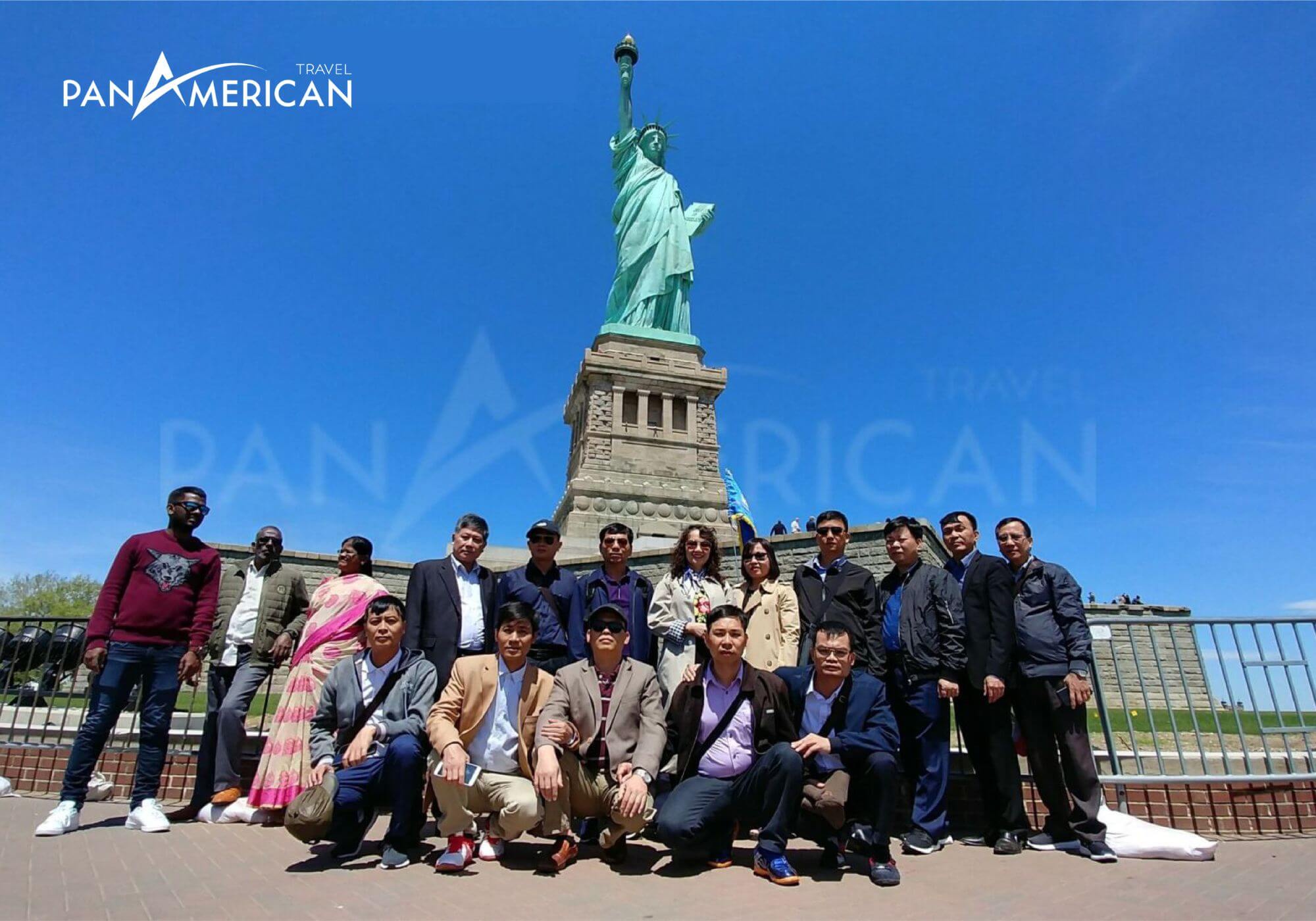 Hình ảnh đoàn khách du lịch Mỹ - Pan American Travel