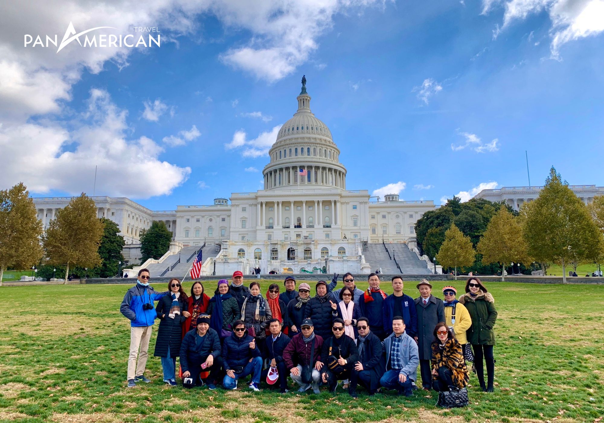 Hình ảnh khách hàng đi tour Mỹ tại Pan American Travel