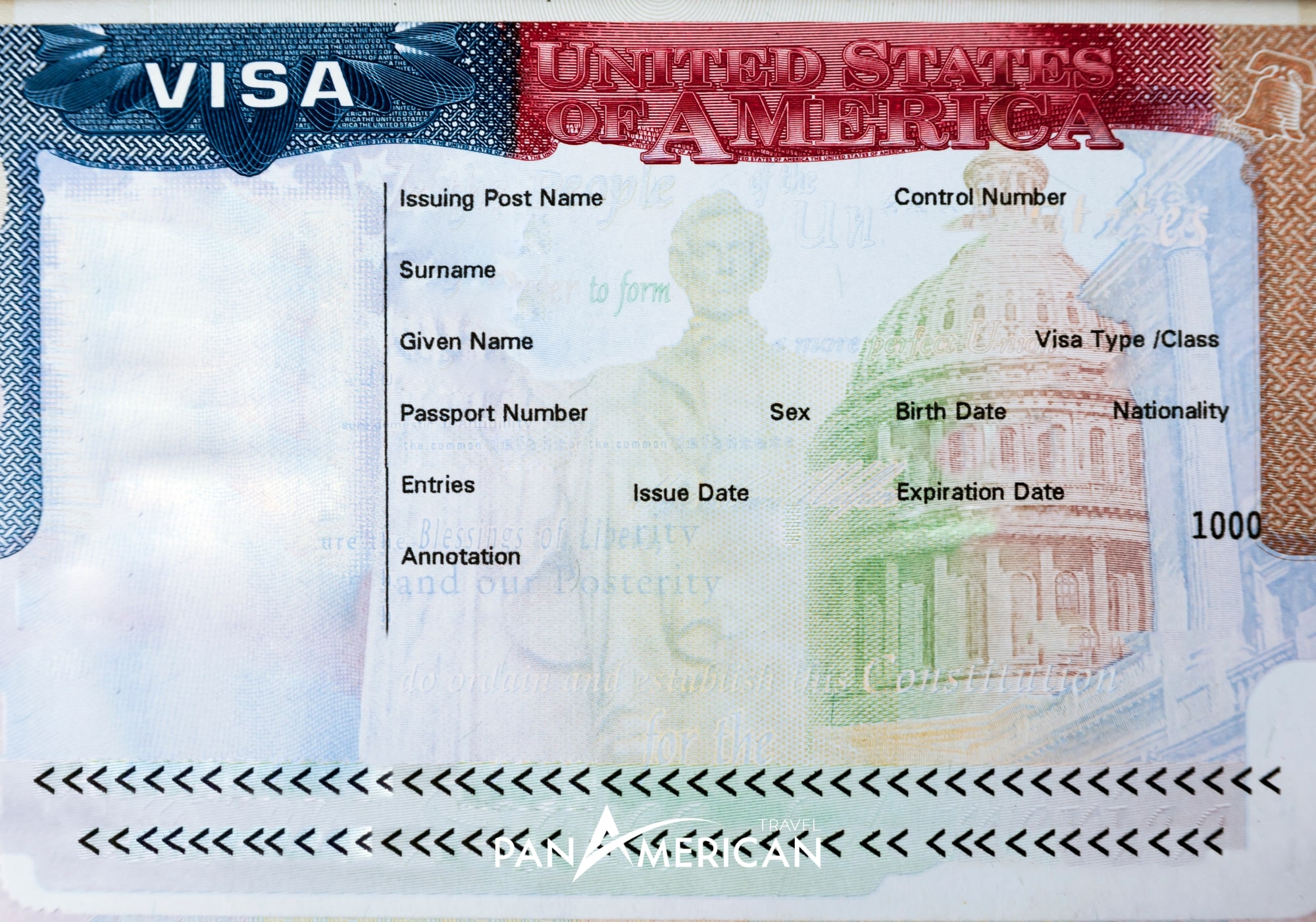 Mẫu visa Mỹ sẽ được in trong hộ chiếu