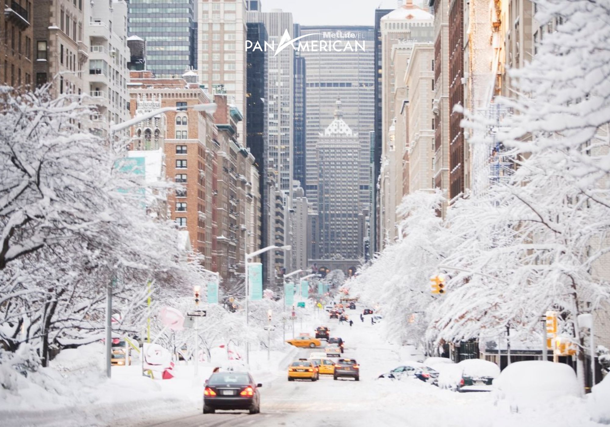 Mùa đông tại Mỹ, tuyết phủ trắng xóa mọi nẻo đường