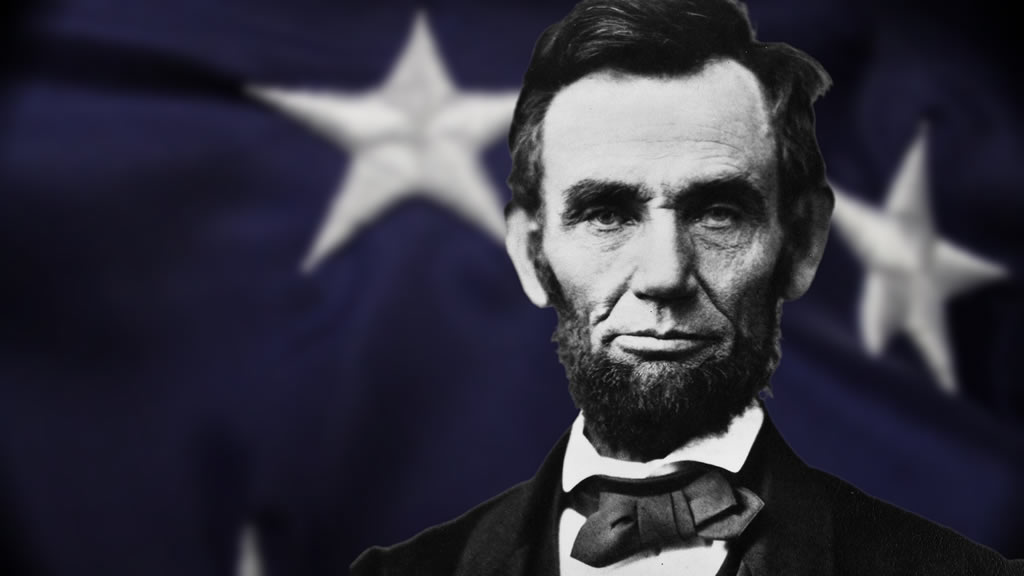 Chân dung tổng thống Abraham Lincoln 