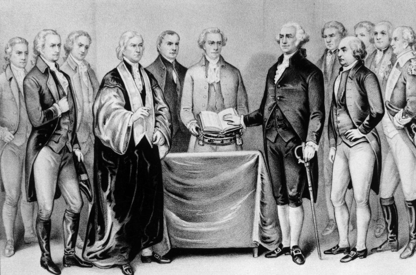 Lễ nhậm chức tổng thống Hoa Kỳ đầu tiên của ngài George Washington vào năm 1789