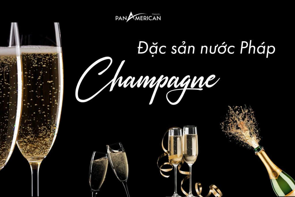 Champagne đặc sản nước Pháp tại thành phố Reims
