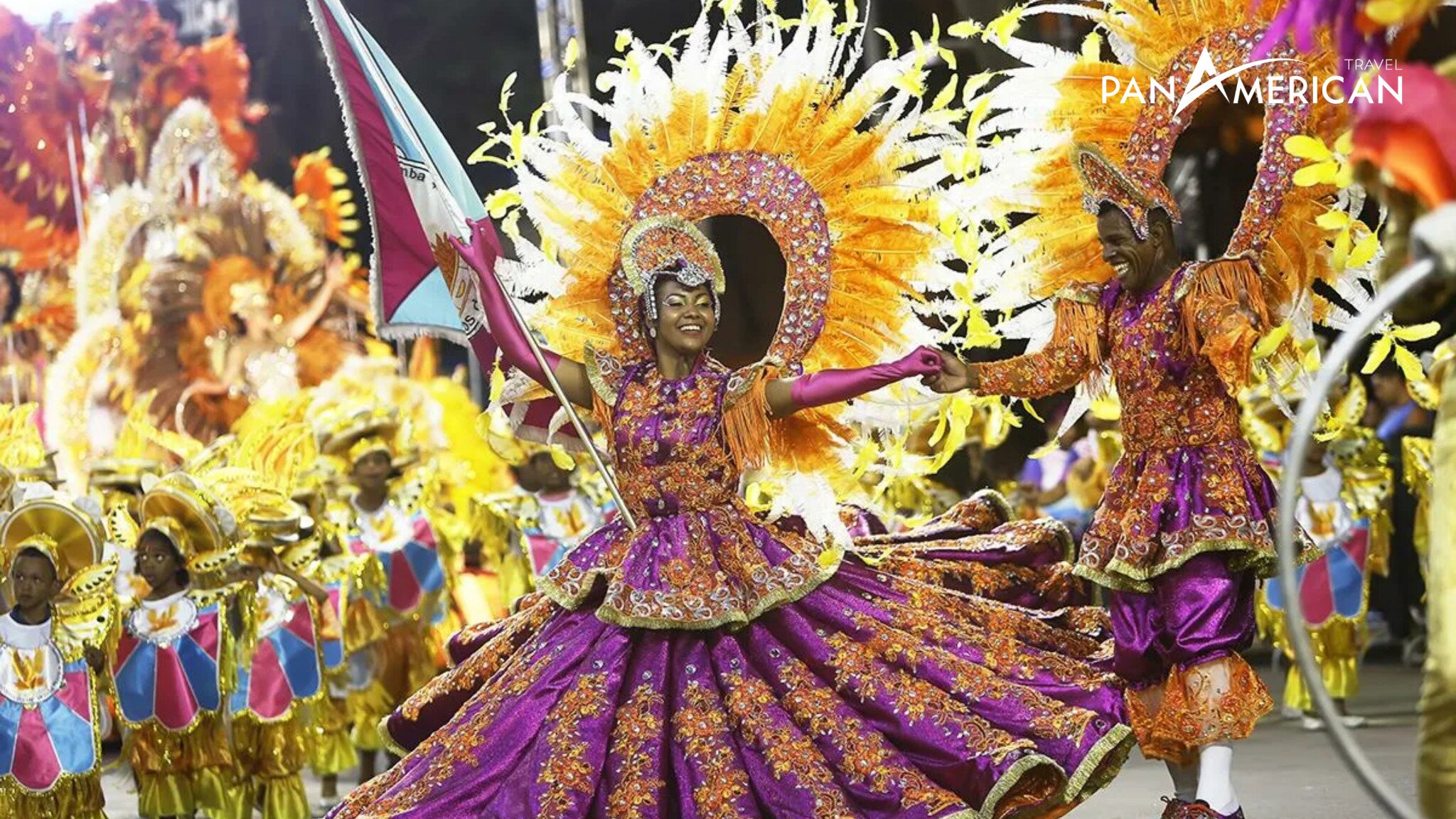 Điệu nhảy samba của người Brazil đã làm nên sắc màu riêng cho lễ hội Carnival
