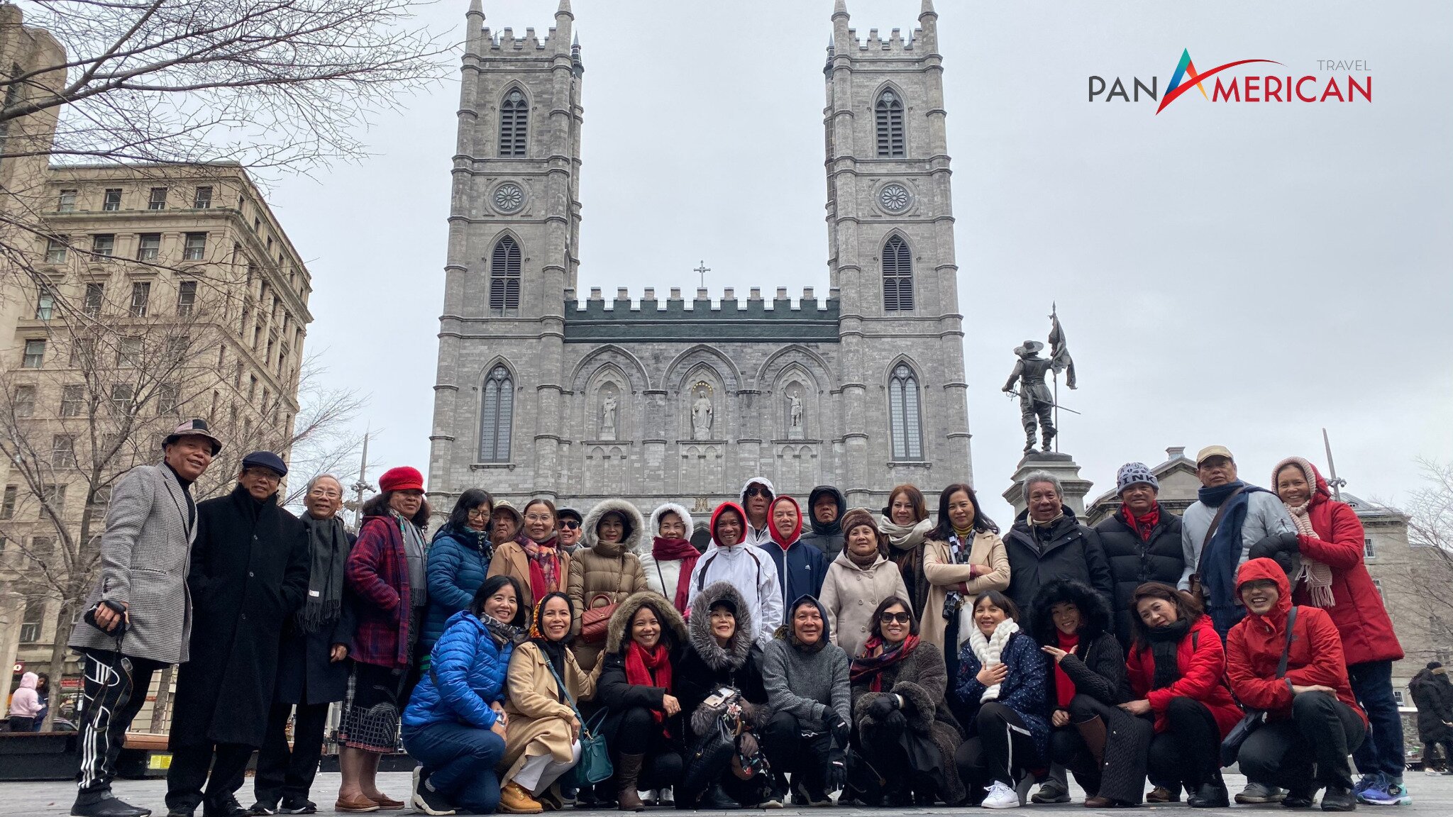 Khách hàng của Pan American Travel trong tour du lịch Canada