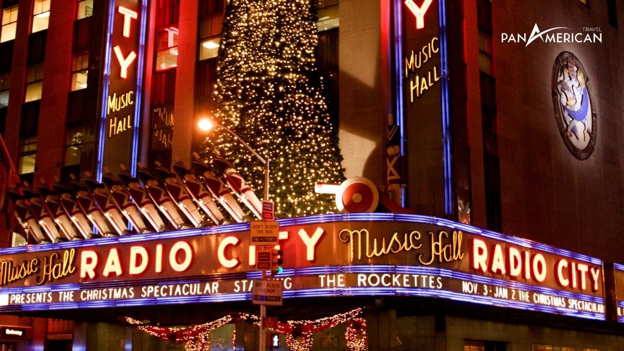 Radio City Hall ở New York mùa Giáng sinh