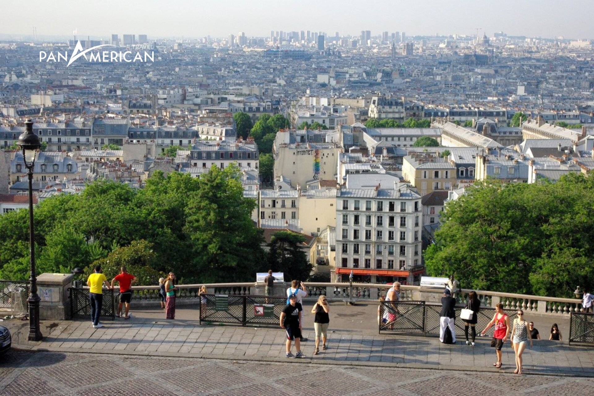 Toàn cảnh Paris nhìn từ đồi Montmartre