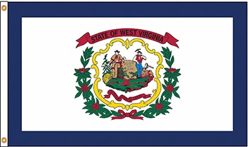 Lá cờ của tiểu bang West Virginia