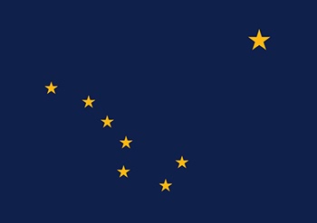 Lá cờ của tiểu bang Alaska