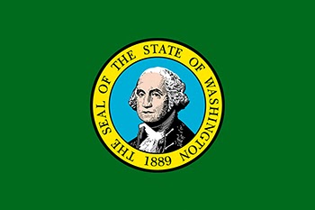 Lá cờ của bang Washington