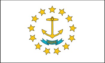 Lá cờ của bang Rhode Island