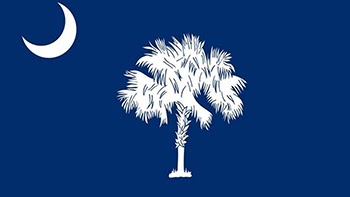 Lá cờ của tiểu bang Nam Carolina