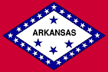 Lá cờ của bang Arkansas