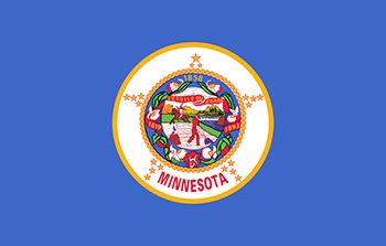 Lá cờ của bang Minnesota