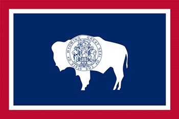 Lá cờ của tiểu bang Wyoming
