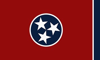 Lá cờ của tiểu bang Tennessee