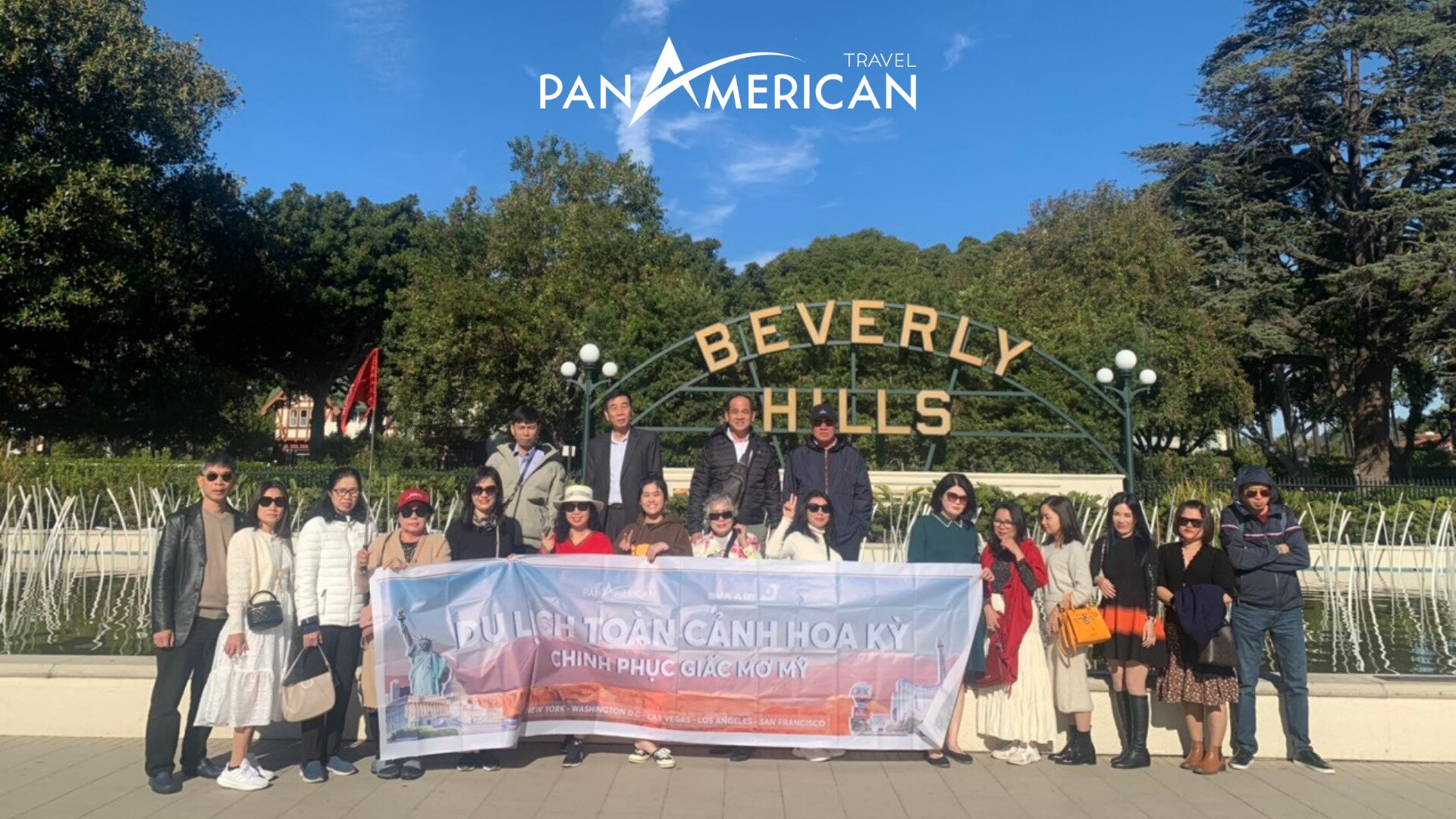 Khách hàng tour Mỹ của Pan American Travel