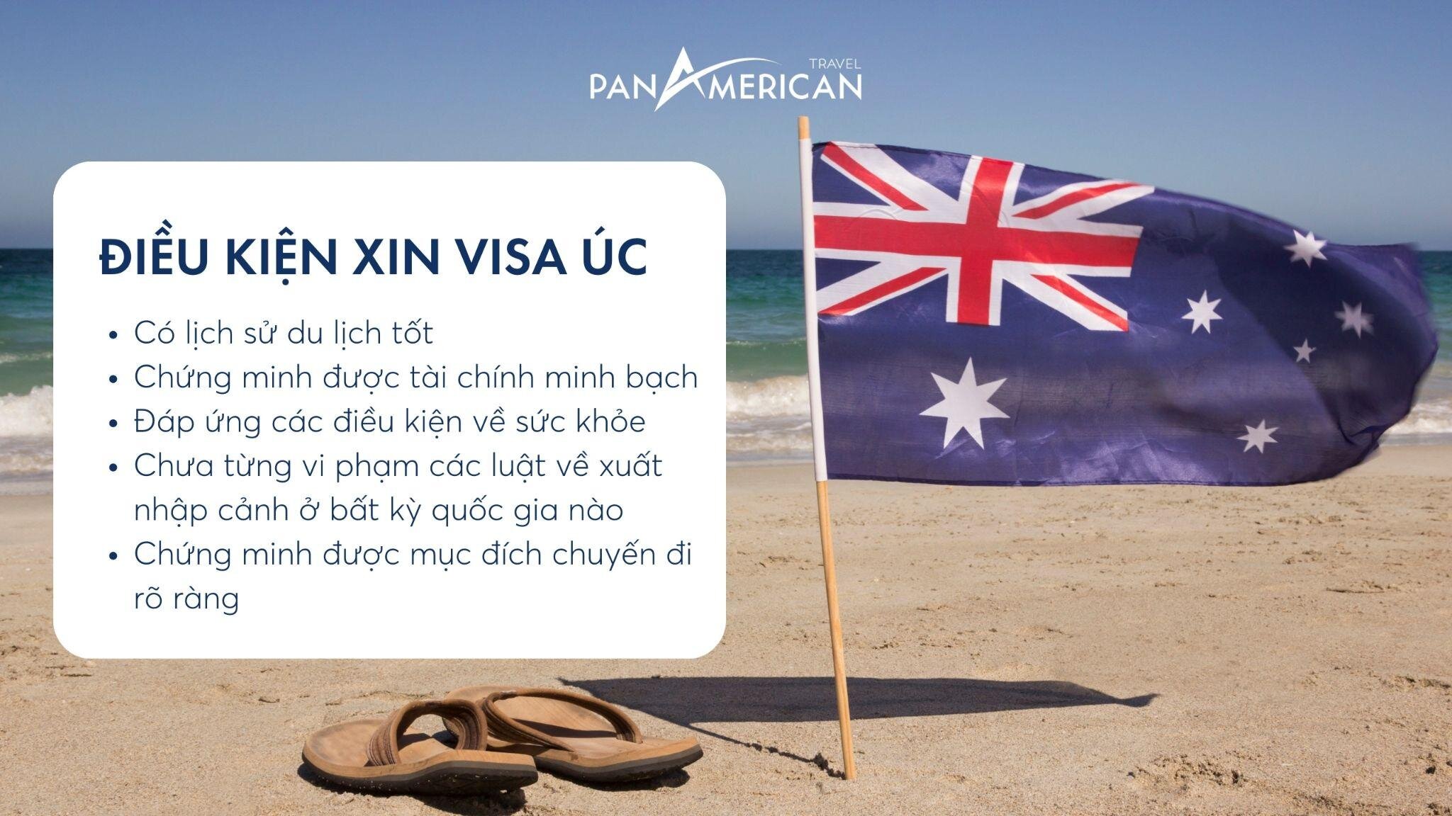 Điều kiện xin visa Úc