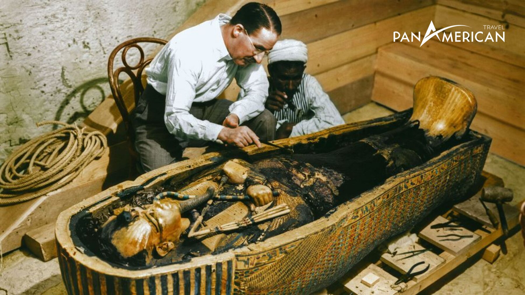 Khai quật mộ của vua Tutankhamun 