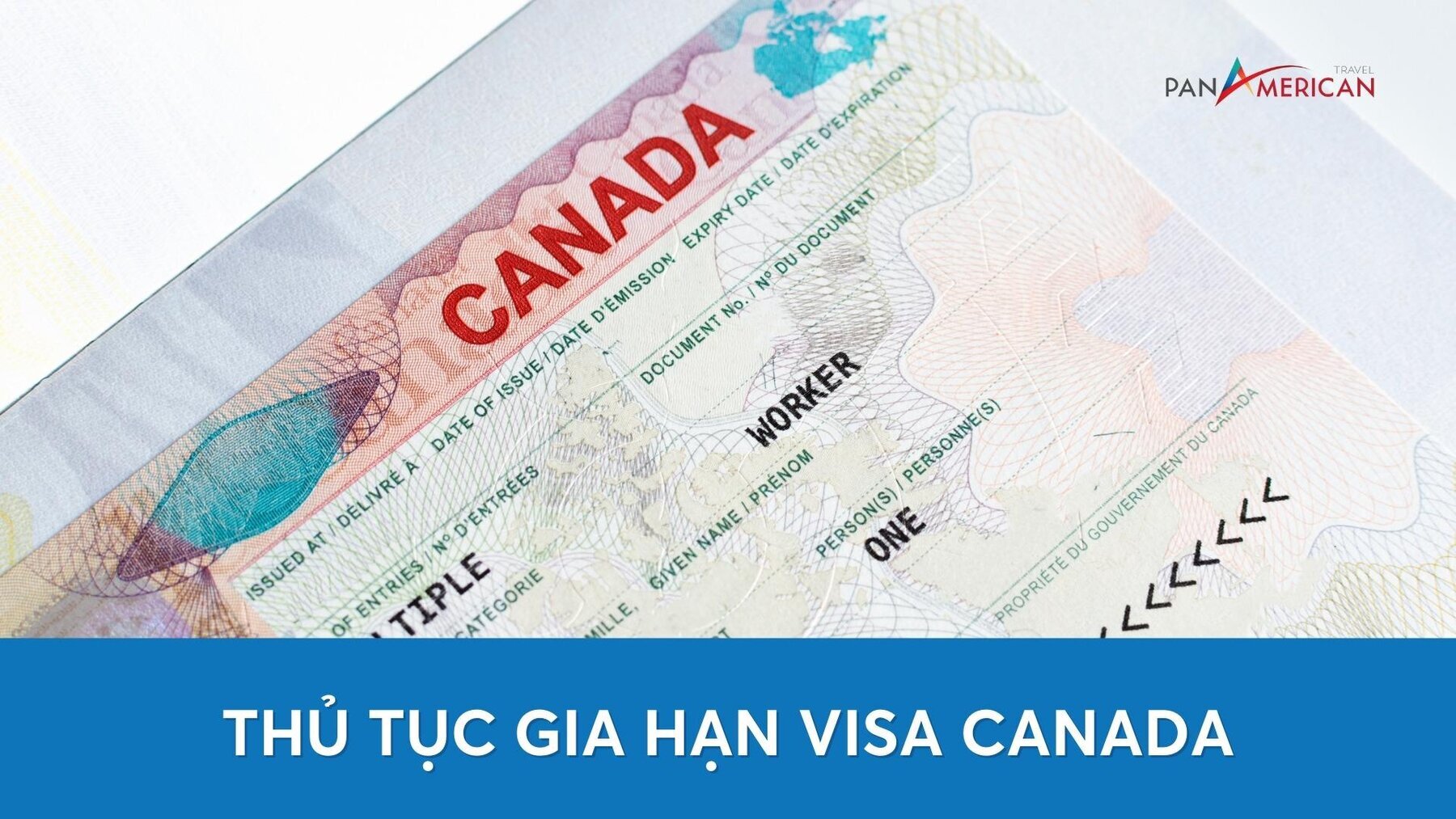 Các giấy tờ khi gia hạn visa Canada