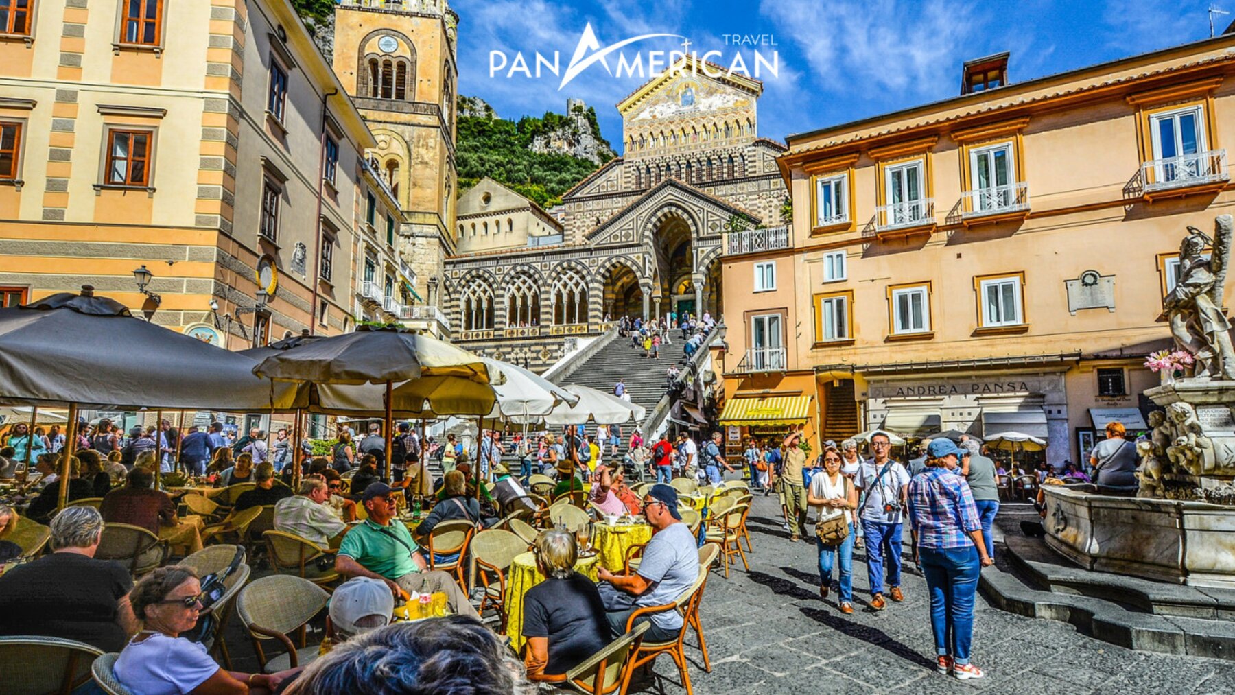 Dạo chơi trên các quảng trường lịch sử và nhà thờ ở thị trấn Amalfi 