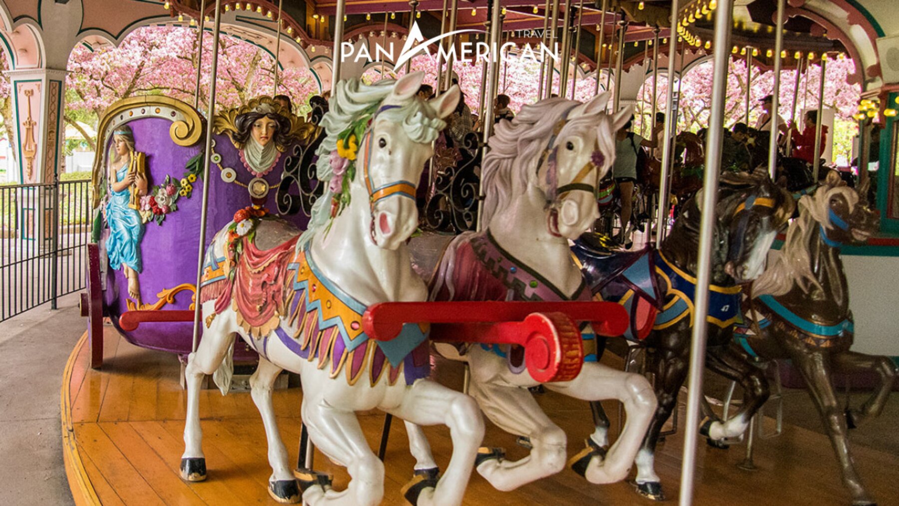Antique Carousel được nhiều trẻ em yêu thích