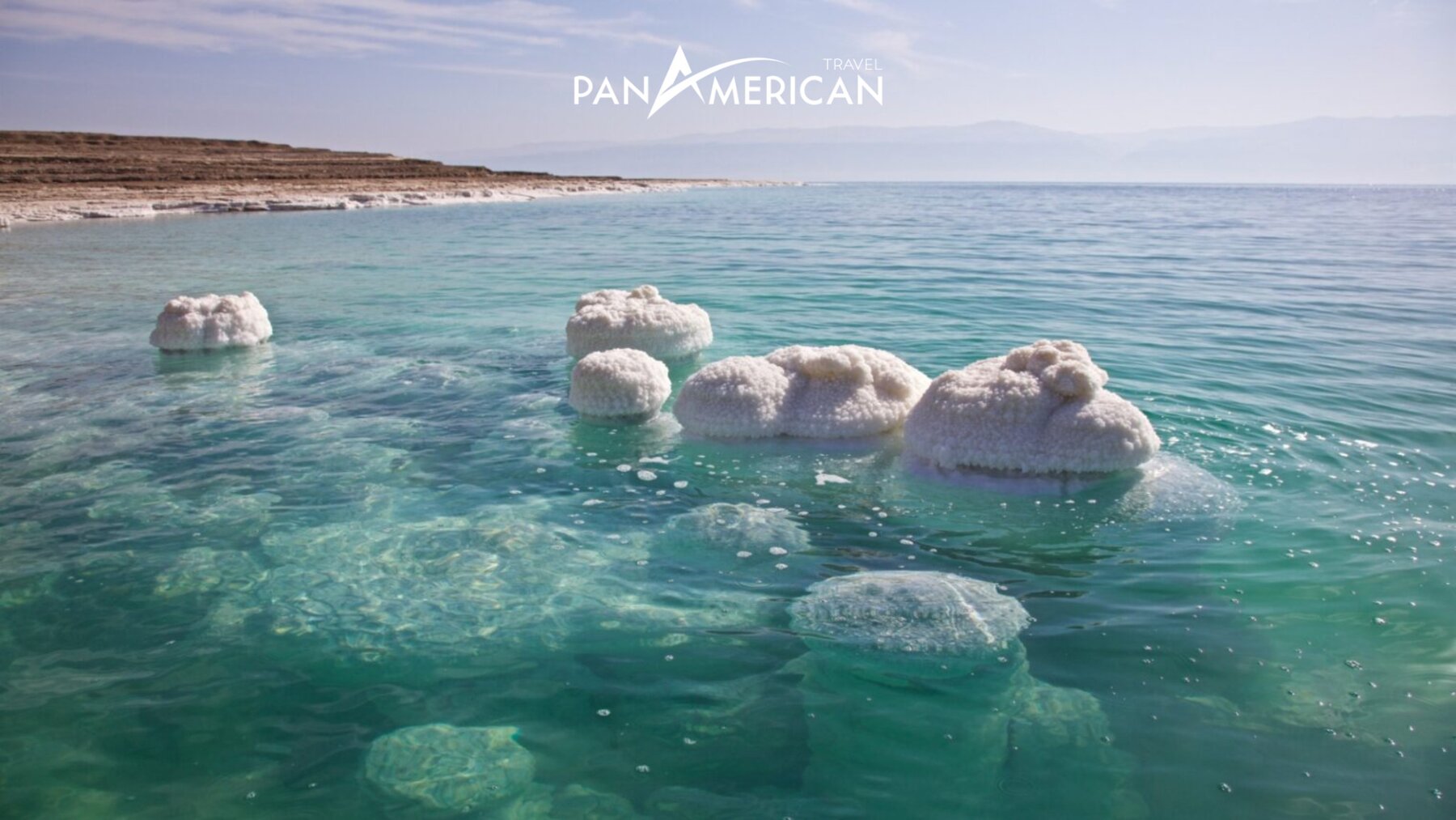 Các khoáng chất đọng lại ở Biển Chết