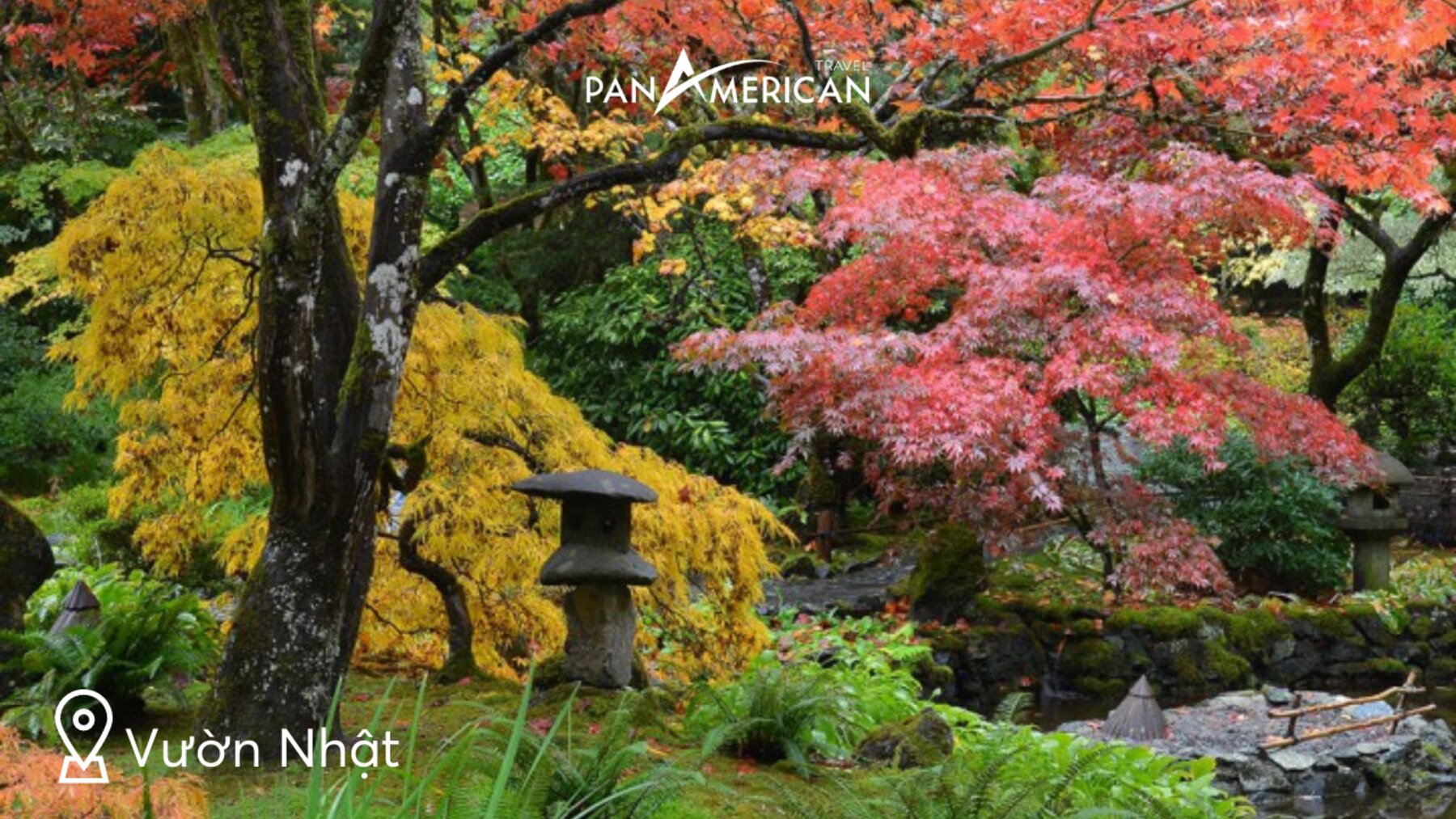 Vườn cây đậm nét Nhật Bản tại Butchart Gardens