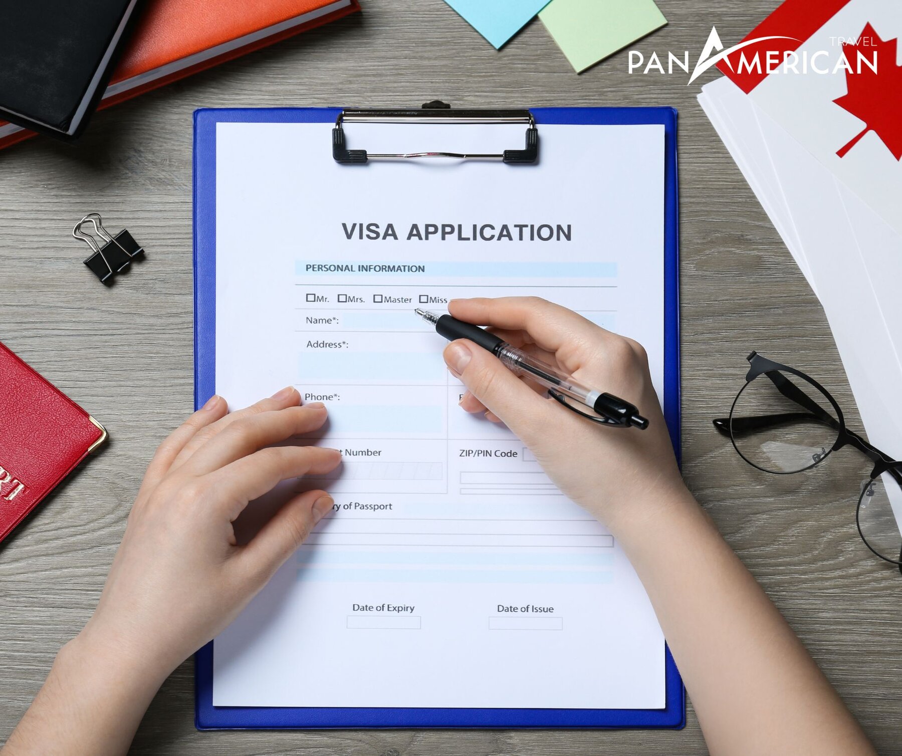 Đương đơn xin visa du lịch cần hoàn thành 2 mẫu đơn IMM 5257 và IMM 5645