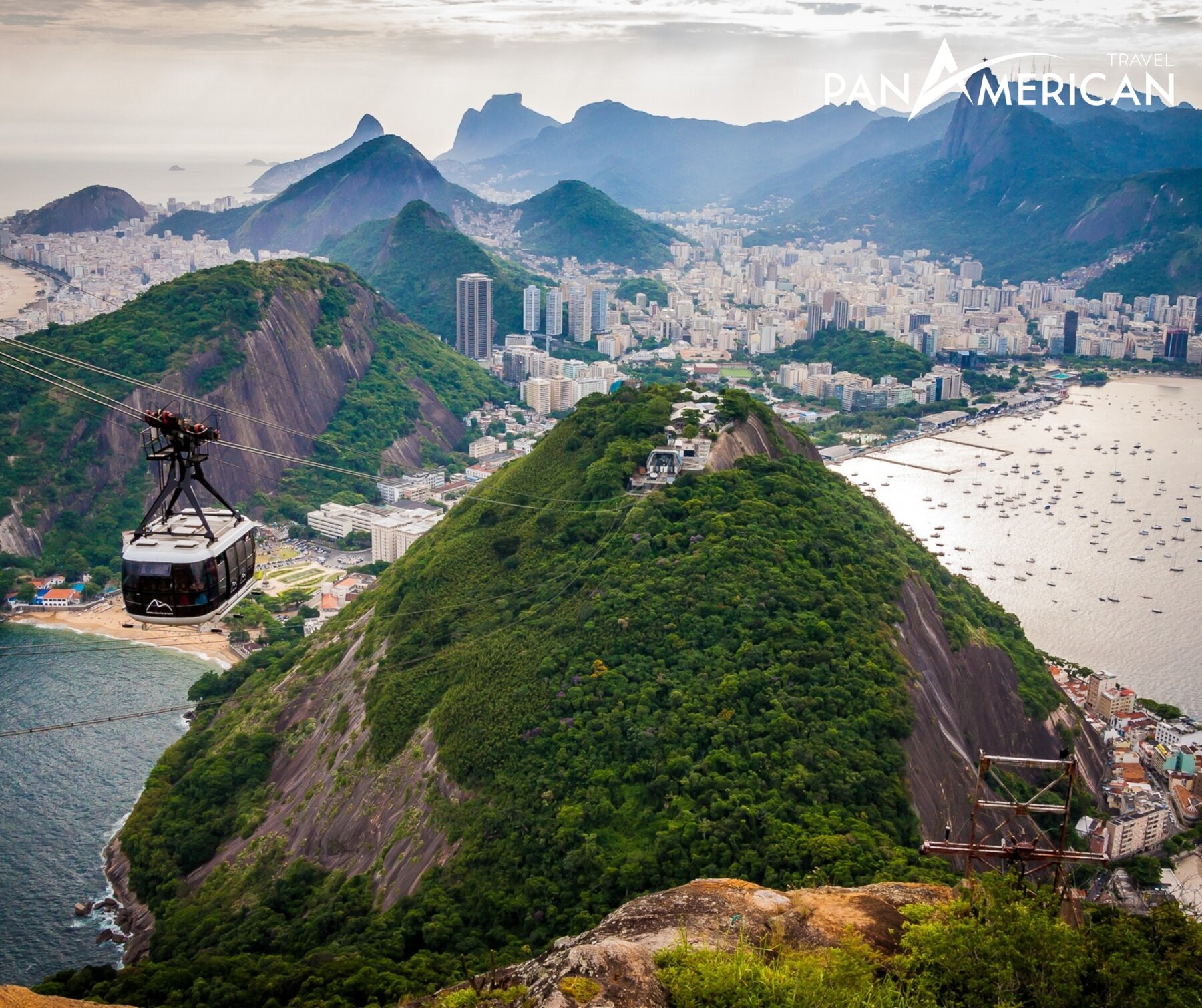 Khung cảnh mãn nhãn từ đỉnh núi Corcovado