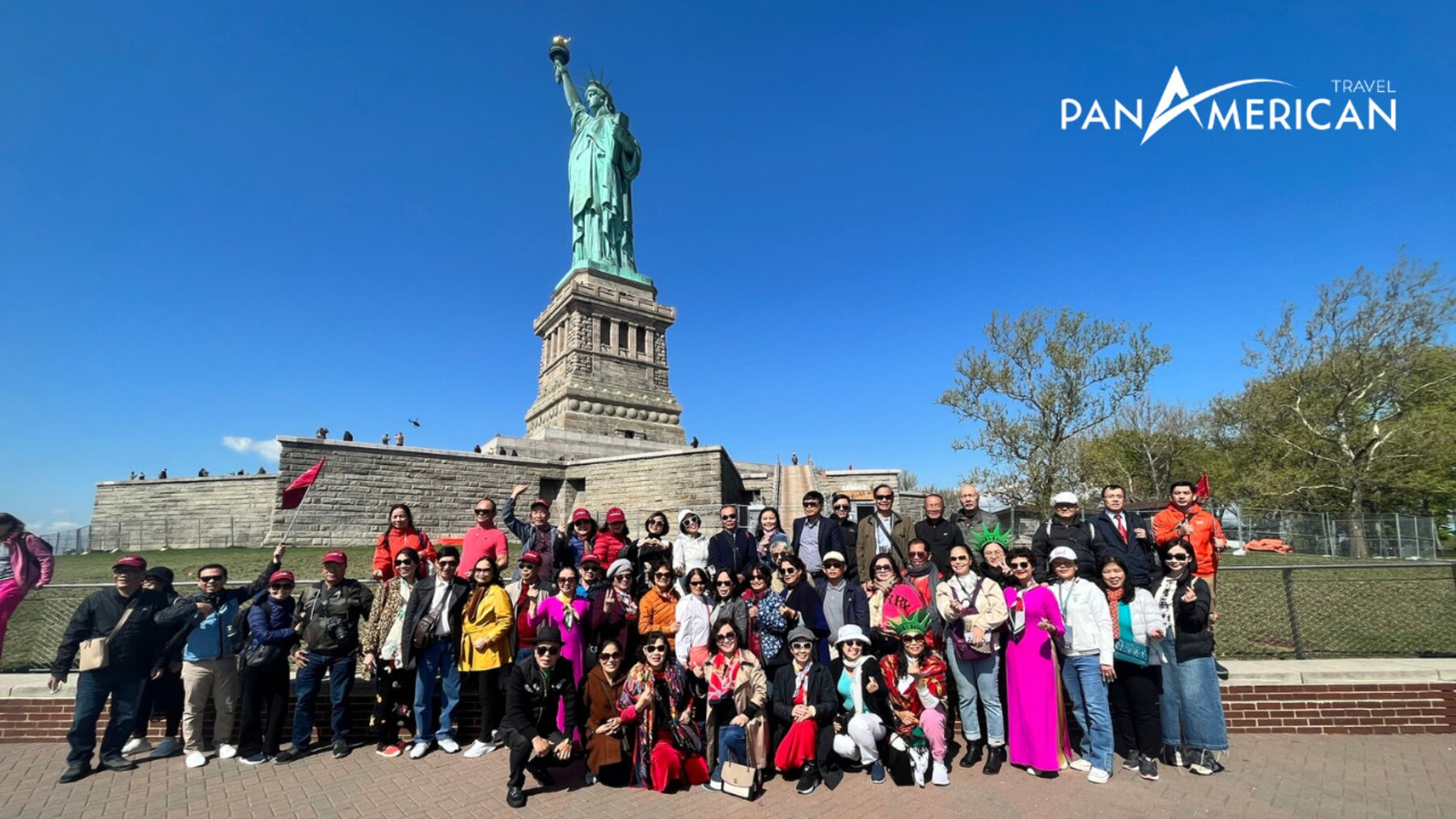 Hình ảnh khách hàng tour Mỹ của Pan American Travel